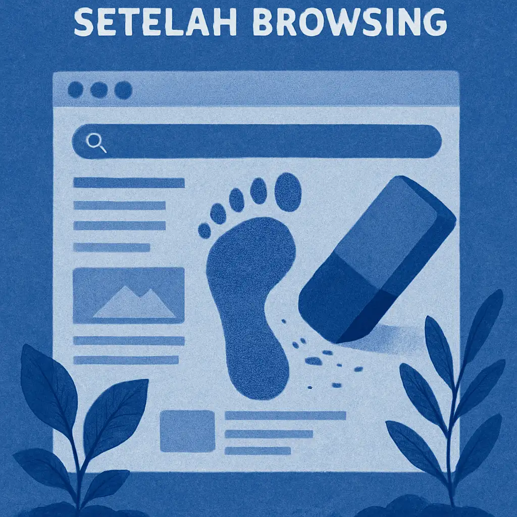 Menghapus Jejak Digital Setelah Browsing